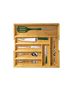 Bamboo Expandable Cutlery Tray & Drawer Organiser