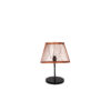 Bamboo Table Lamp Winged Brown