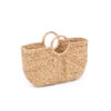 Vietnam Manufacture Wholesales Hand Woven Handicraft Water Hyacinth Fashionable Handbags for women With Handle Round