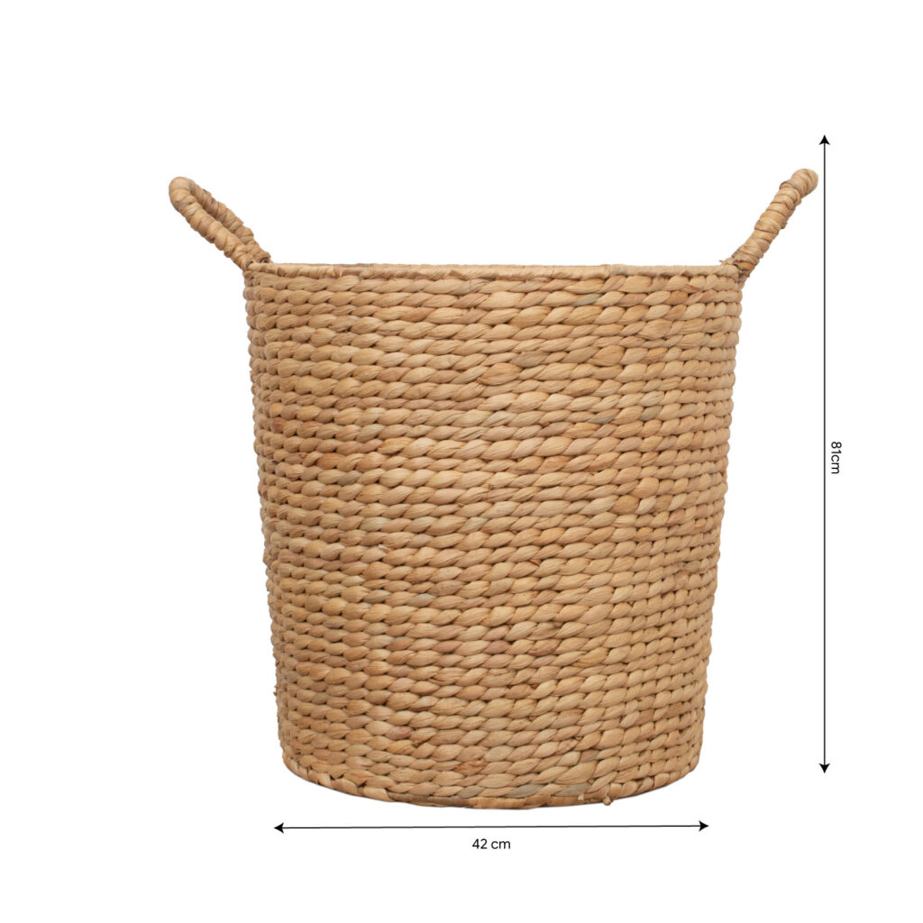 Water Hyacinth Storage Basket for wholesale