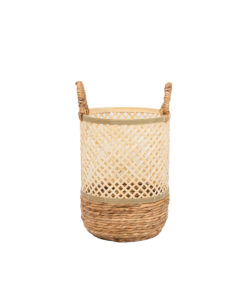 Set 3 Kolaka Bamboo Round Baskets