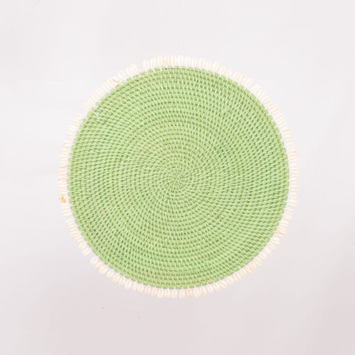 Wholesale Rattan Placemat with Shells Make in Vietnam