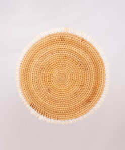 Wholesale Rattan Placemat with Shells Make in Vietnam