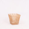 Vietnamese Cross Weave Rattan Basket