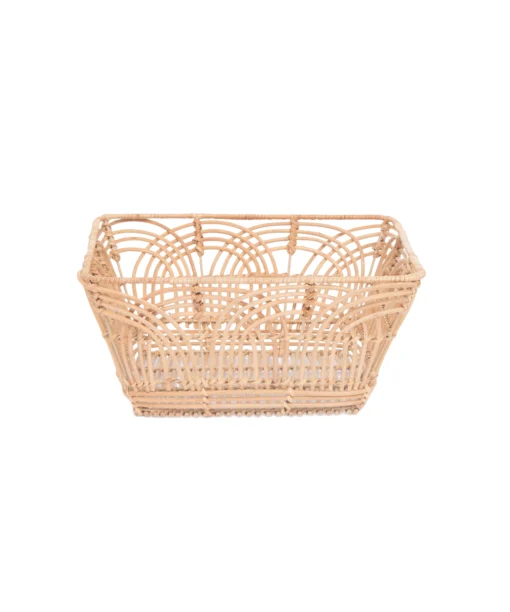 Shop Wholesale Natural Rattan Decorative Storage Basket with metal frame for modern home and office organization. Natural look, sturdy design, and display friendly style. We welcome bulk orders, OEM/ODM collaborations, and private label projects for retailers, wholesalers, sourcing agents, and HORECA buyers.