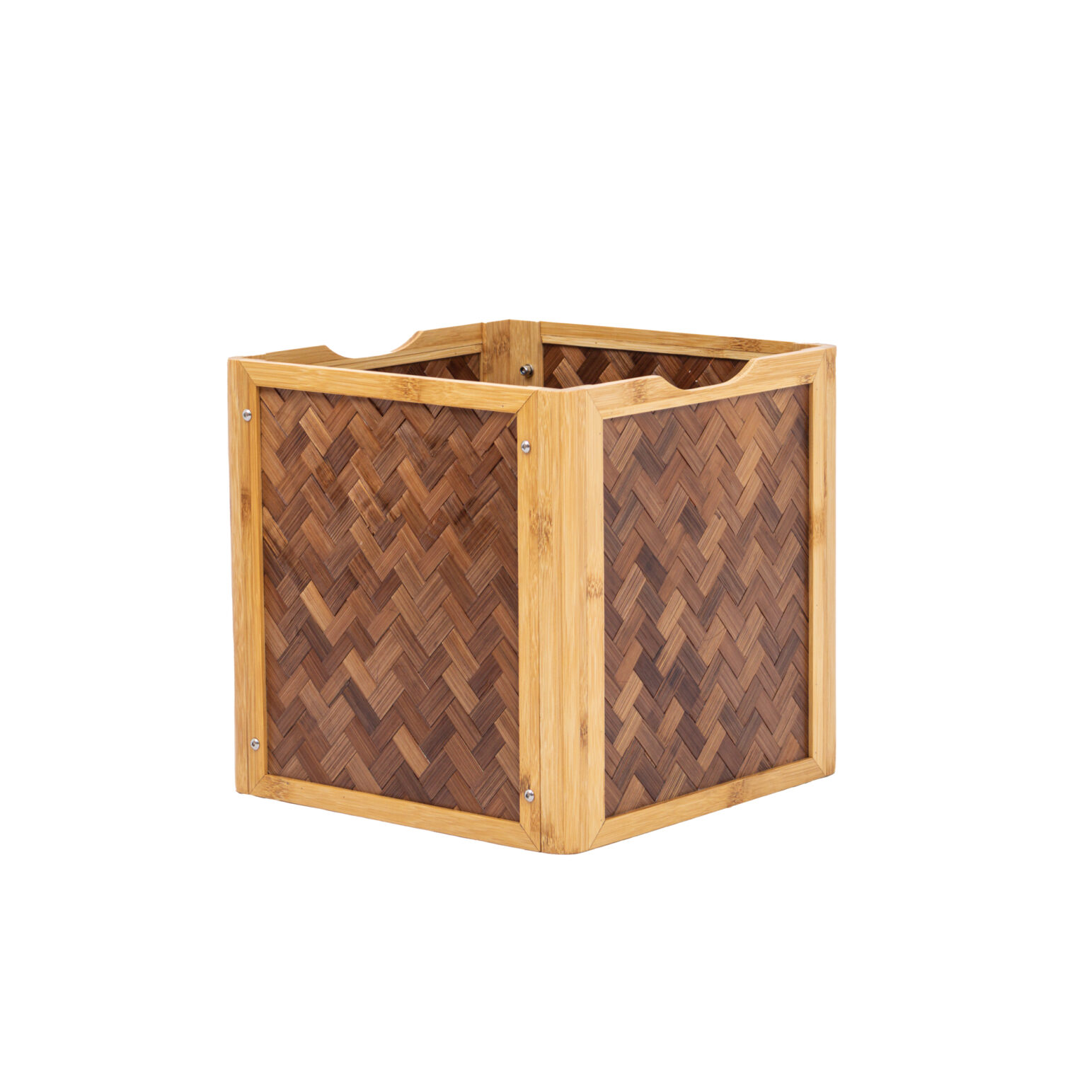 Bamboo 28cm Cube Storage Boxes Wholesale Vietnam