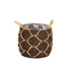 Twisted Water Hyacinth Indoor Wicker Planter Wholesale