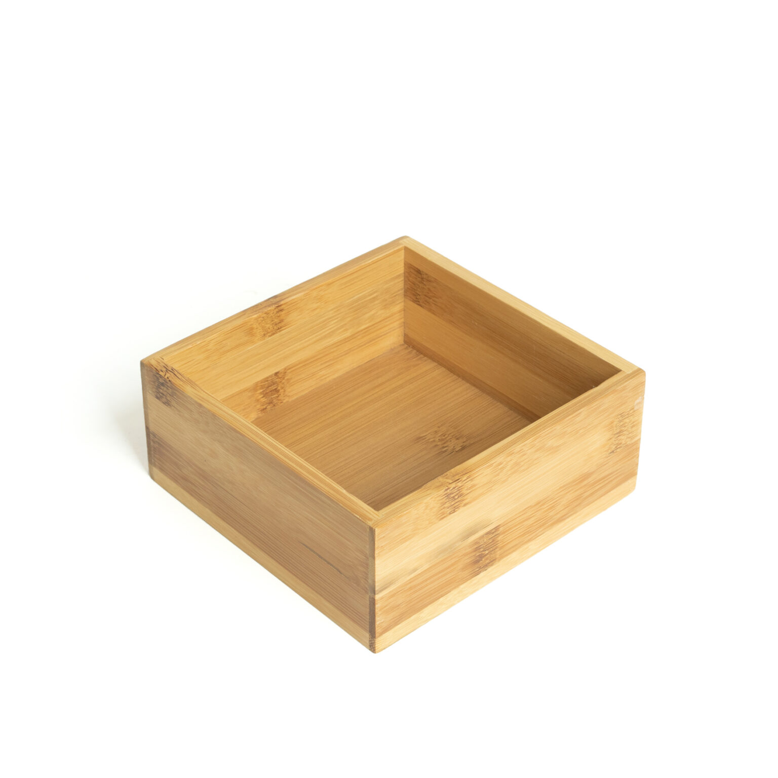 Small Square Bamboo Wooden Tray Box Wholesale Vietnam