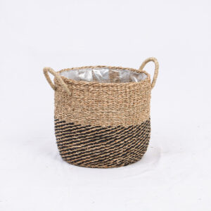 Wholesale Indoor Planters Made Of Seagrass With Lining