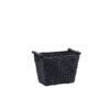 Black Water Hyacinth Small Hamper Baskets Wholesale