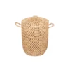 Shop Whole Sale Value Set of 2 Modern Design Minimalism Water Hyacinth Storage organization basket laundry hampers with lid for stylish laundry and storage. We welcome bulk orders, OEM/ODM collaborations, and private label projects for retailers, wholesalers, sourcing agents, and HORECA buyers.