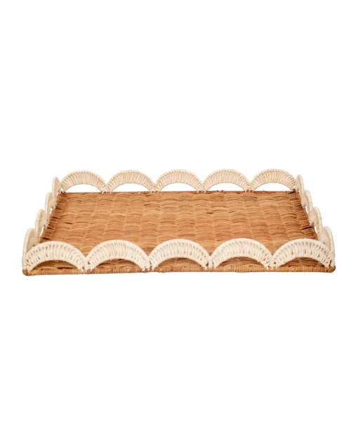 Wholesale Rattan Tray | Durable Metal Frame Handwoven Storage