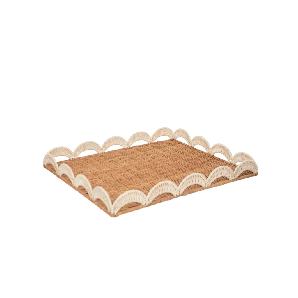 Wholesale Rattan Tray | Durable Metal Frame Handwoven Storage - Artex Nam An