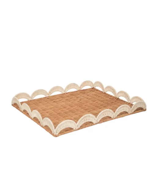 Wholesale Rattan Tray | Durable Metal Frame Handwoven Storage