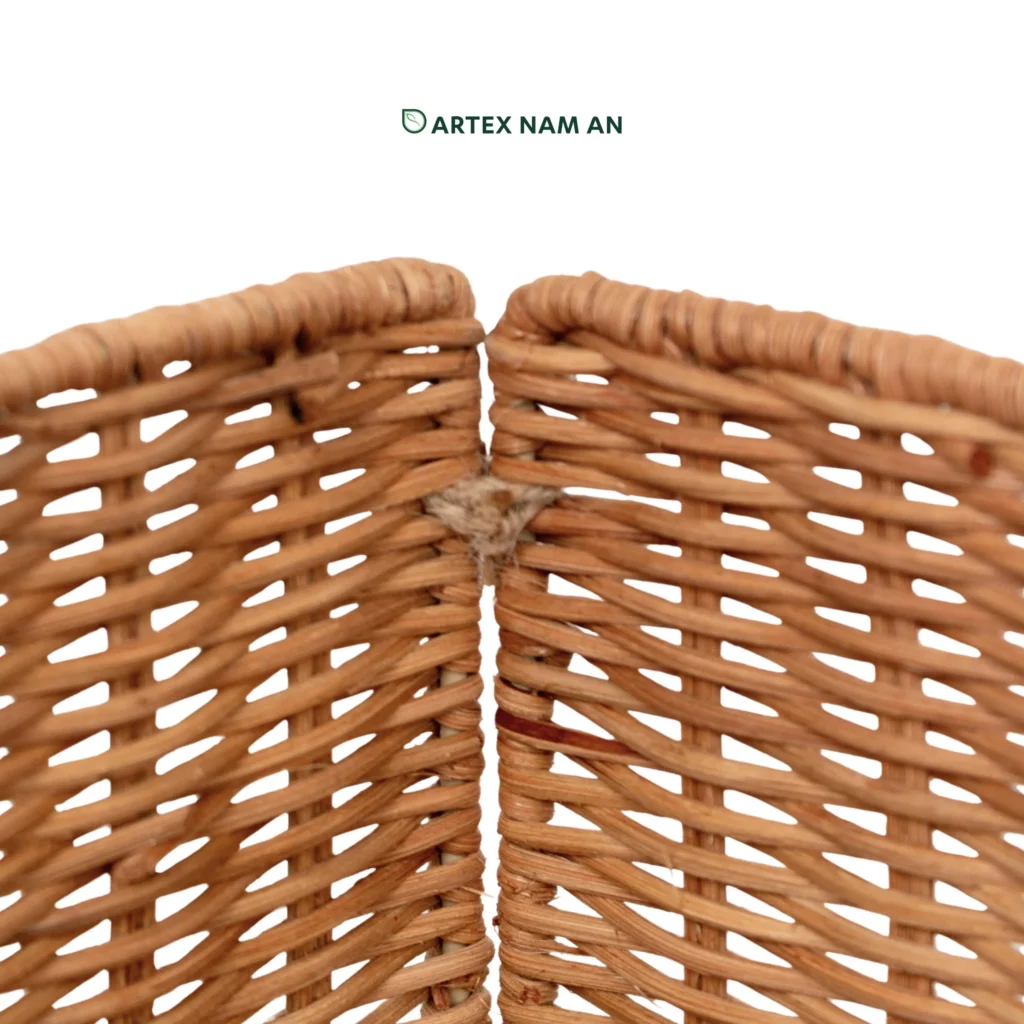 Bulk Rattan Basket for Ikea Kallax Shelves in Natural Color Foldable Storage for Home, Office and HORECA | Low MOQ