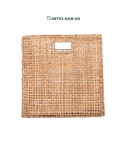 Wholesale Storage Basket made from Natural Rattan for Ikea Kallax Shelves, Home, Office, HORECA and Retail Organization