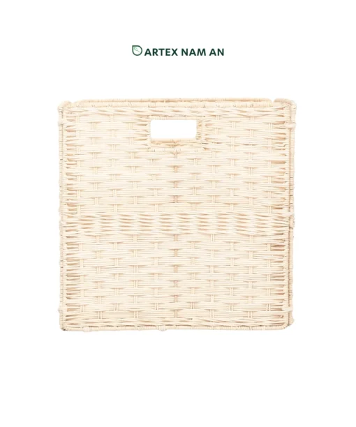 Wholesale Storage Basket made from Rattan for Ikea Kallax Shelves, Clutter Free Storage for Home, Office, HORECA