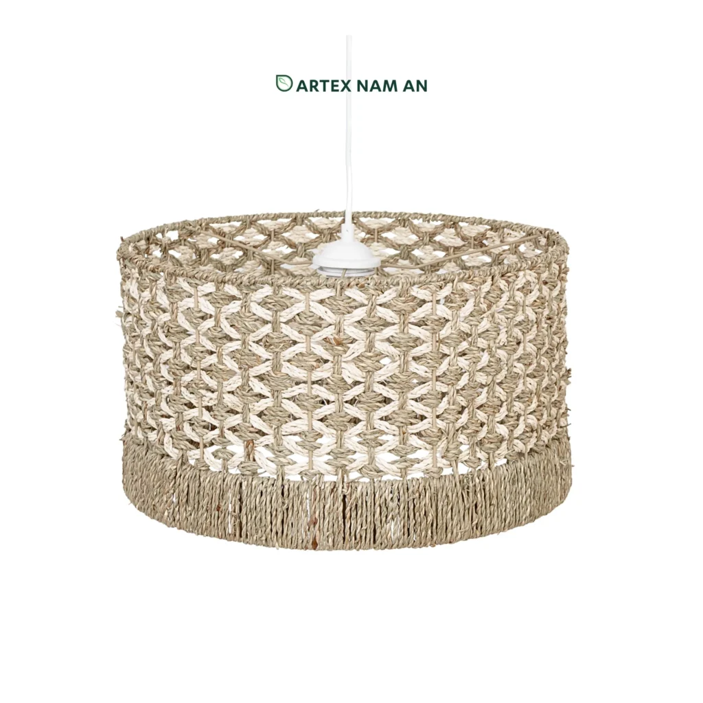 Wholesale Lampshade Made from Seagrass and Palm Leaf for Home, Wedding, HORECA and Retail Store Decoration