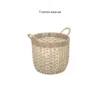 Whole Sale Set of 2 Seagrass with Palm leaf Planter, Flower pot with beautiful decorative details for home styling, indoor gardens and wedding décor. Ideal for farmhouse, contemporary and bohemian interiors. We welcome bulk orders, OEM/ODM collaborations and private label projects for retailers, wholesalers, sourcing agents and HORECA buyers.