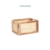 Wholesale Storage Basket made from Acacia wood for Ikea Kallax Shelves, Home, Office, HORECA and Retail Organization