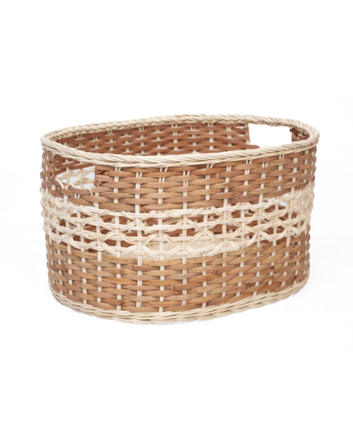 Wholesale Storage Basket made from rattan core for modern home, office, kitchen and bathroom organization in contemporary, midcentury and boho chic interiors. We welcome bulk orders, OEM/ODM collaborations, and private label projects for retailers, wholesalers, sourcing agents and HORECA buyers.