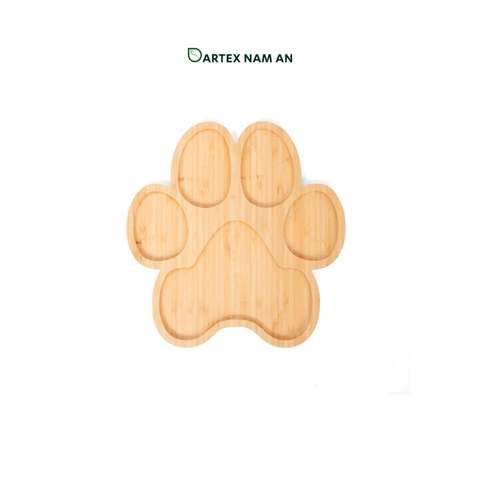 Wholesale Serving Board made from Bamboo, Paw Shaped for Charcuterie, Kitchen and HORECA Dining