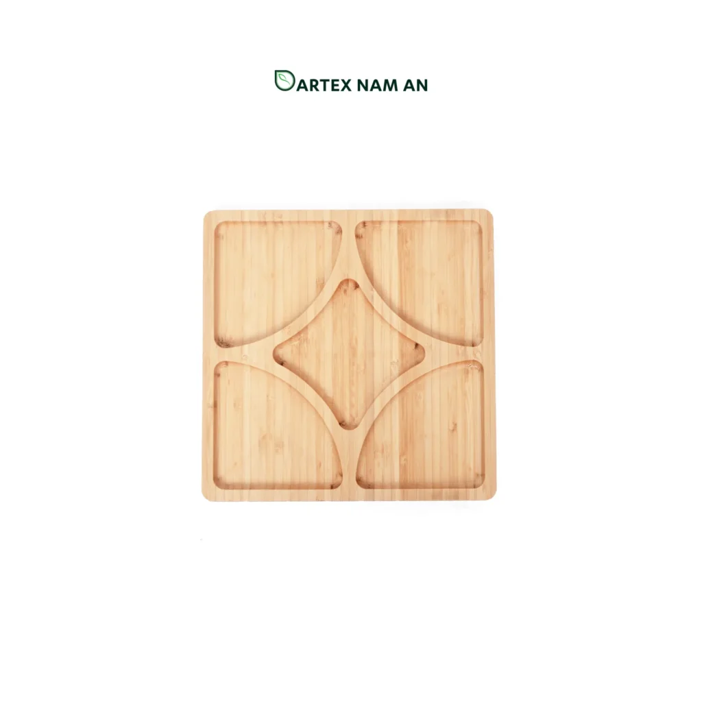 Wholesale Bamboo Serving Tray for charcuterie, snacks, drinks and table service in home, office and HORECA settings. Ideal for minimalism, contemporary and modern interiors. We welcome bulk orders, OEM/ODM collaborations and private label projects for retailers, wholesalers, sourcing agents and hospitality buyers.