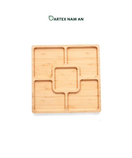 Wholesale Bamboo Serving Tray, Minimalist Design for Charcuterie, Kitchen and HORECA Dining