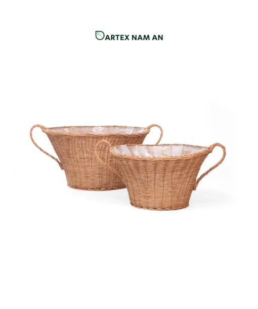 Wholesale Planter made from rattan for indoor gardens and modern interiors. Ideal for contemporary, midcentury, modern, coastal and boho chic décor in homes, offices, HORECA spaces and retail displays. We welcome bulk orders, OEM/ODM collaborations and private label projects for retailers, wholesalers and sourcing agents.