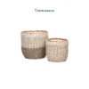 Wholesale Planter made from seagrass and rattan core for indoor gardens and modern interiors. Ideal for contemporary, midcentury, modern and Japandi style homes, HORECA spaces and retail décor. We welcome bulk orders, OEM or ODM collaborations and private label projects for retailers, wholesalers, sourcing agents and HORECA buyers.