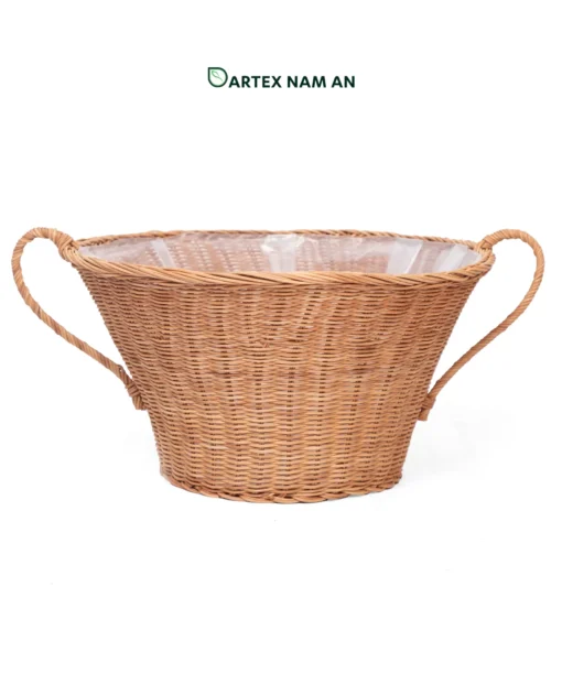 Wholesale Planter made from rattan for indoor gardens and modern interiors. Ideal for contemporary, midcentury, modern, coastal and boho chic décor in homes, offices, HORECA spaces and retail displays. We welcome bulk orders, OEM/ODM collaborations and private label projects for retailers, wholesalers and sourcing agents.