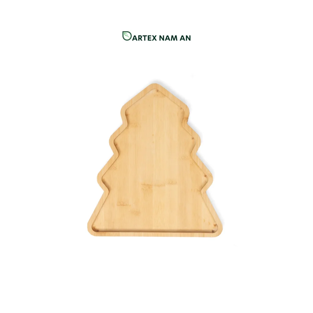 Wholesale Bamboo Serving Tray in set of 2 for Christmas charcuterie, kitchen and HORECA dining. Multifunctional bamboo trays that can also be used as light cutting boards in modern, minimalist interiors. We welcome bulk orders, OEM/ODM collaborations and private label projects for retailers, wholesalers, sourcing agents and hospitality buyers.