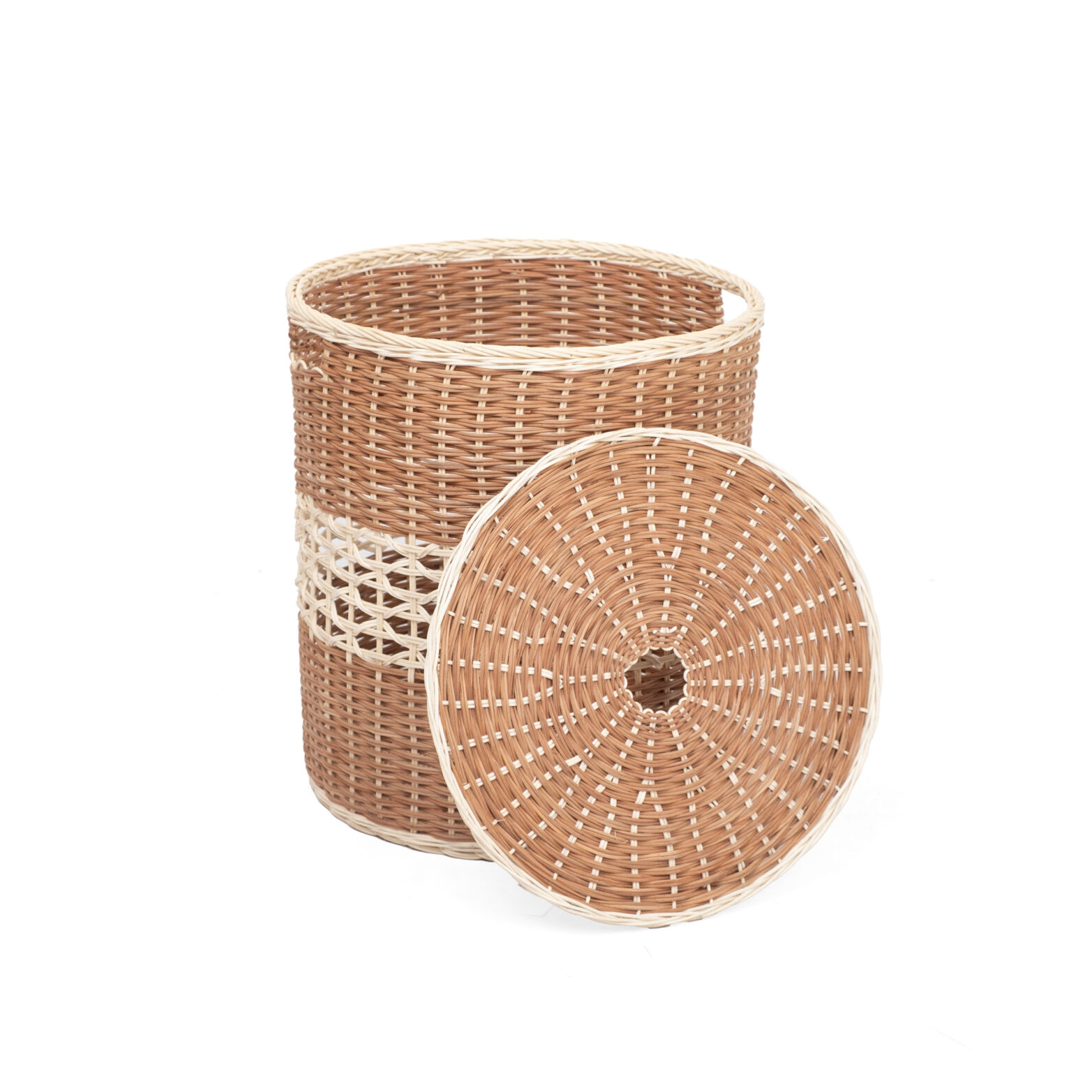 Source high-quality wholesale laundry baskets made from durable rattan core. Sized perfectly for IKEA Kallax shelves. Ideal for HORECA, office, and home organization. Sustainable, minimalist design for professional B2B buyers.