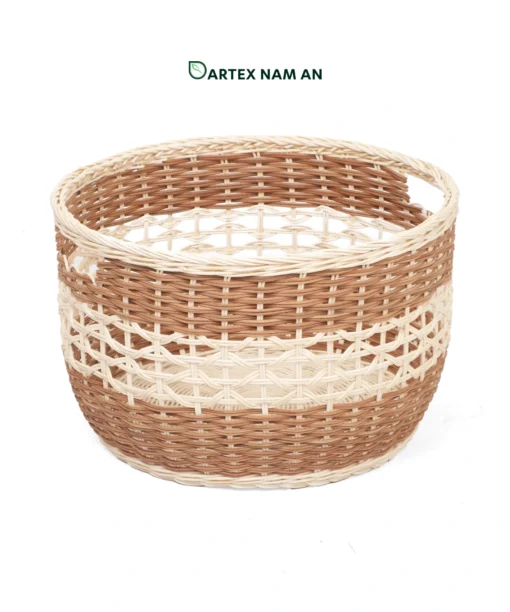 Wholesale Storage Basket made from Rattan Core and Rattan Peel for Home, Kitchen, Bathroom and HORECA Organization