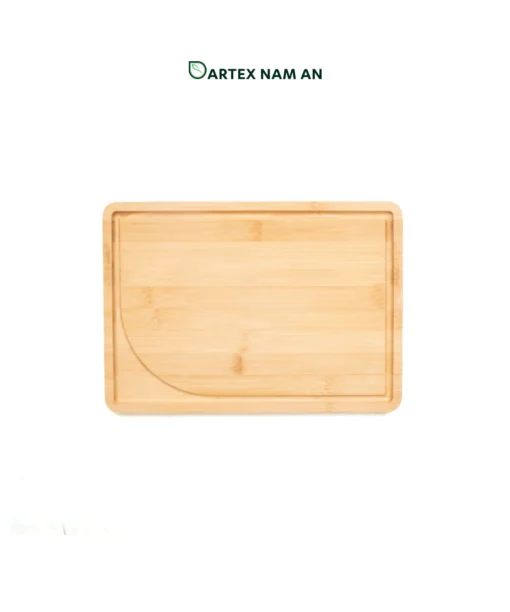 Wholesale Bamboo Serving Tray in a set of 2 with juice groove, suitable for charcuterie, serving and light cutting in home, office and HORECA kitchens. We welcome bulk orders, OEM/ODM collaborations and private label projects for retailers, wholesalers, sourcing agents and hospitality buyers.