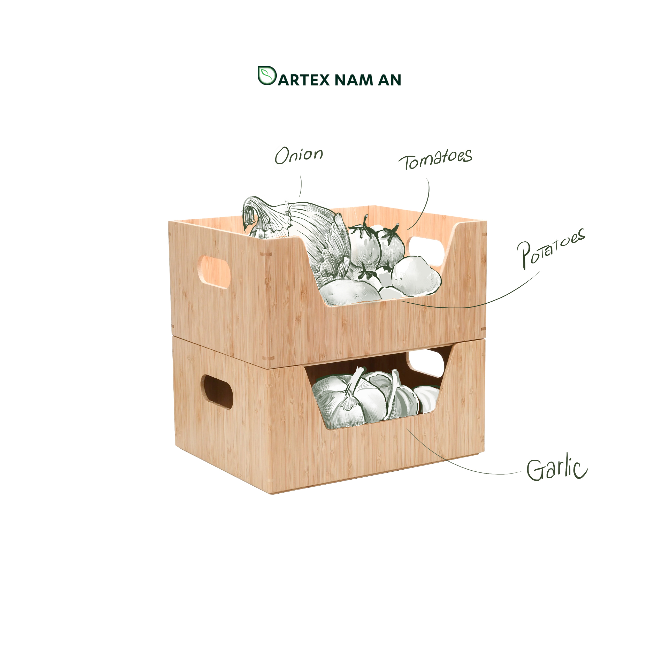 Wholesale Storage Containers for Food made from Bamboo for Organizing Home, Office and Kitchen Wholesale Storage Containers made from bamboo for food, vegetables, clothes and general home, office and kitchen organization. Ideal for minimalist and modern interiors. We welcome bulk orders, OEM/ODM collaborations and private label projects for retailers, wholesalers, sourcing agents and HORECA buyers.