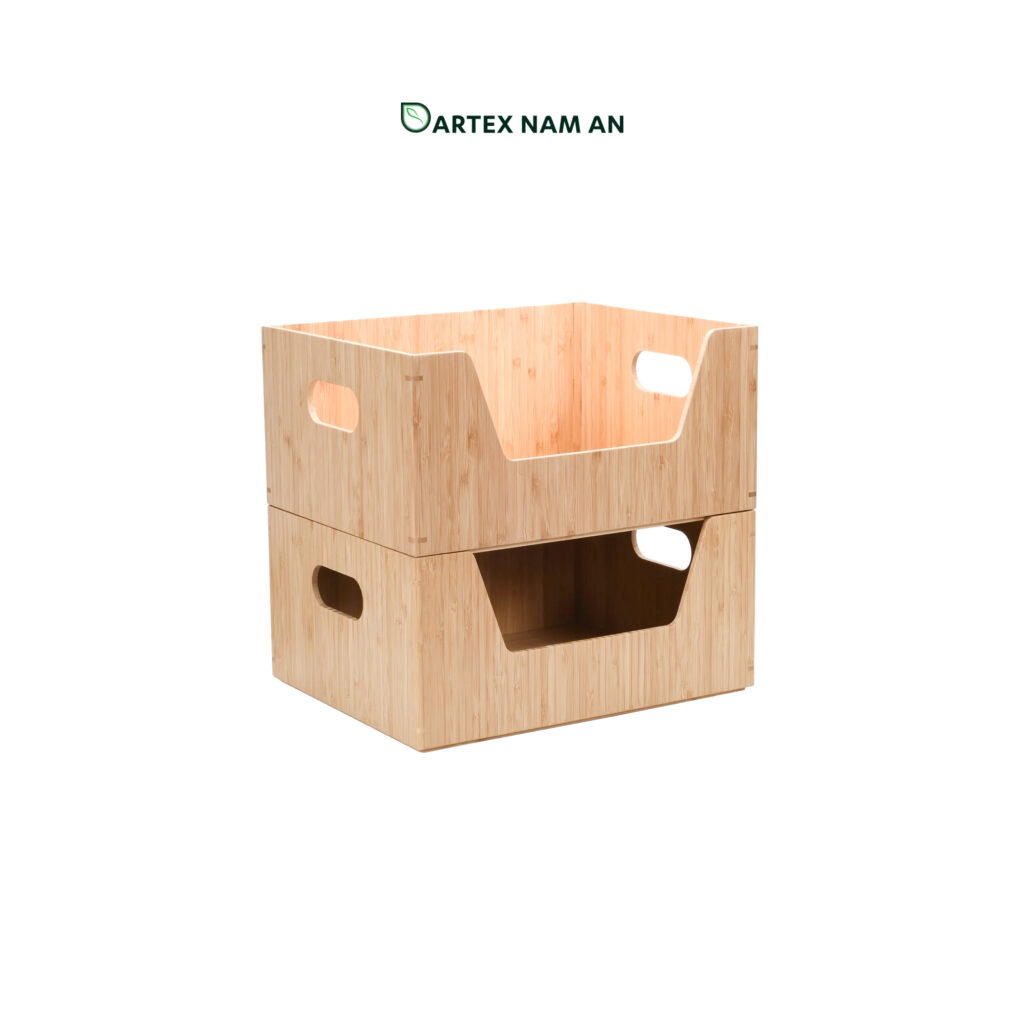 Wholesale Storage Containers made from bamboo for food, vegetables, clothes and general home, office and kitchen organization. Ideal for minimalist and modern interiors. We welcome bulk orders, OEM/ODM collaborations and private label projects for retailers, wholesalers, sourcing agents and HORECA buyers.