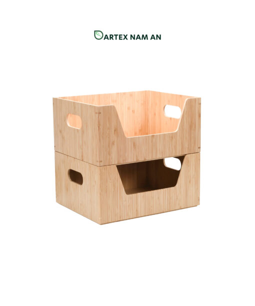 Wholesale Storage Containers made from bamboo for food, vegetables, clothes and general home, office and kitchen organization. Ideal for minimalist and modern interiors. We welcome bulk orders, OEM/ODM collaborations and private label projects for retailers, wholesalers, sourcing agents and HORECA buyers.