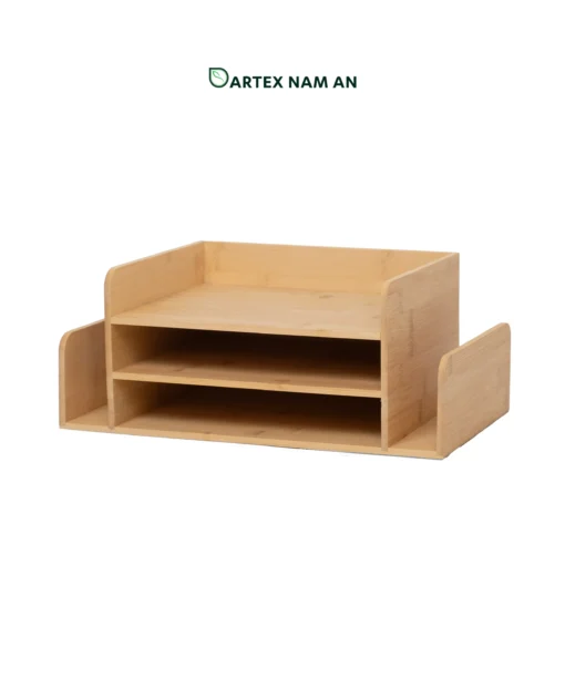 Wholesale Storage Container made from Natural Bamboo for Office Desk Organizing, HORECA & Retail