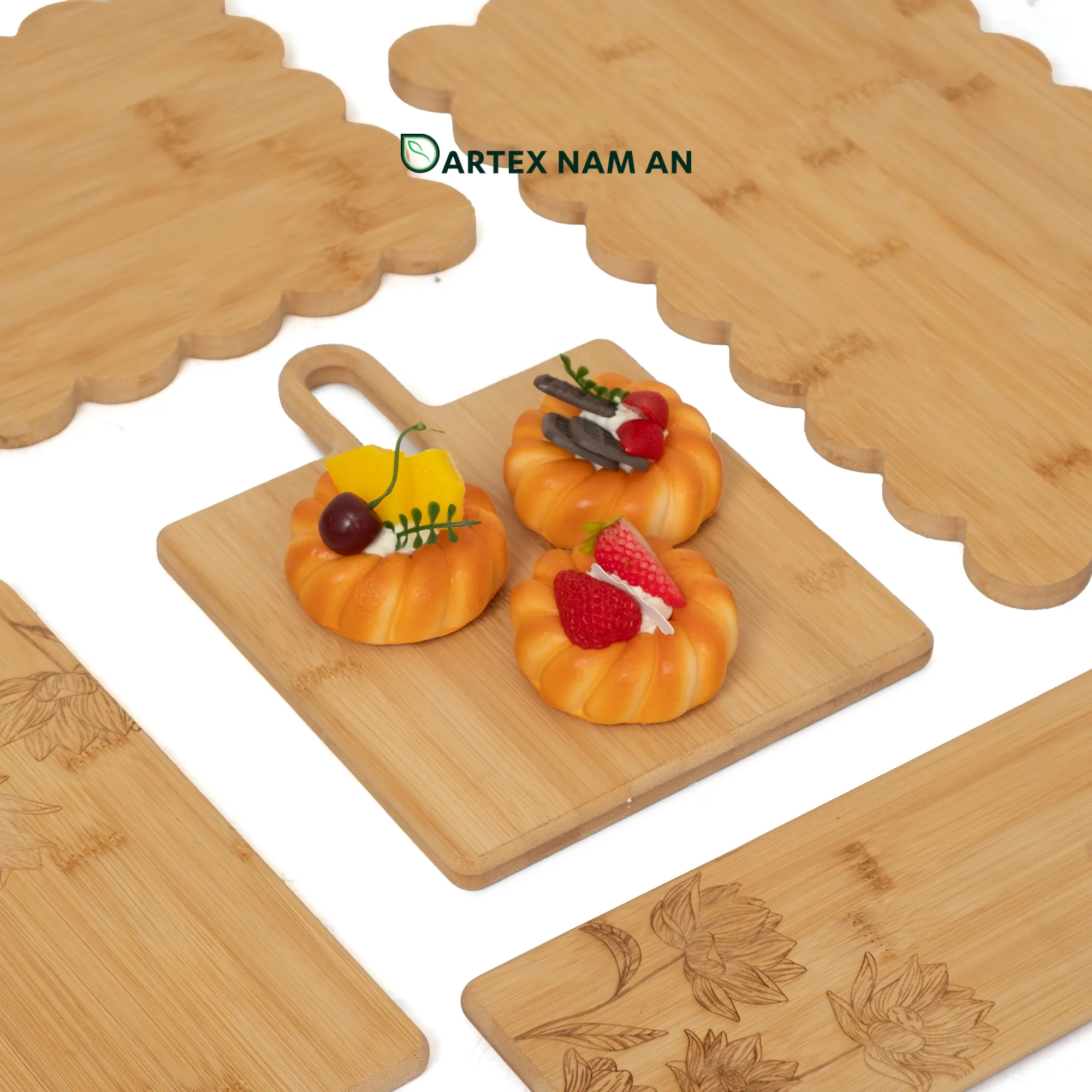 Natural Bamboo Wholesale Serving Board, Cheese Board for HORECA, Retail, and Corporate Gifting