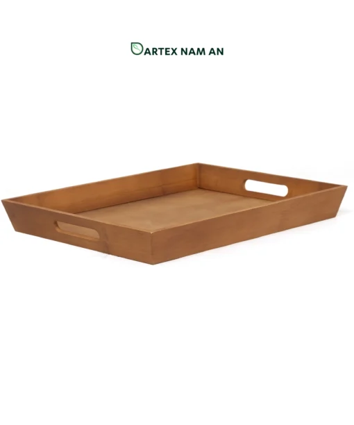 Wholesale Serving Tray made from Bamboo with Handles for HORECA, Corporate Office, and Retail