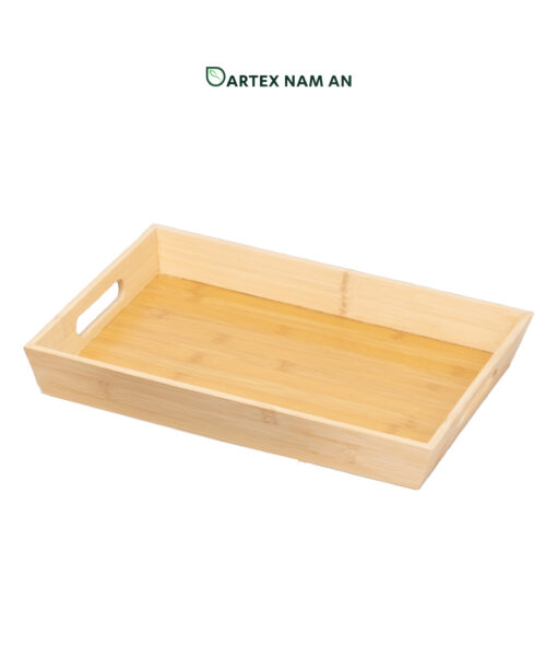 Bamboo Wholesale Serving Tray with Handles for Home, HORECA, Corporate Office, and Retail