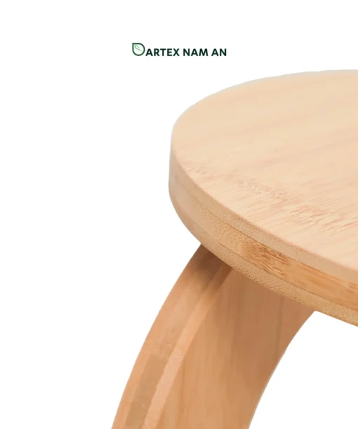 Elevate your inventory with our premium Wholesale Plant Stand crafted from 100% natural bamboo. Features a modern round top and unique contemporary arched legs. Ideal for Japandi, Scandinavian, and Minimalist interior styling. Durable, sustainable, and perfect for commercial or residential sourcing.