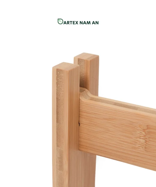 Streamline shipping costs with our flat-pack Wholesale Plant Stand crafted from 100% natural bamboo. Features an interlocking, tool-free X-frame design. Ideal for Japandi, Scandinavian, and Minimalist interior styles. Heavy-duty, sustainable, and bulk-ready for HORECA and retail distribution.