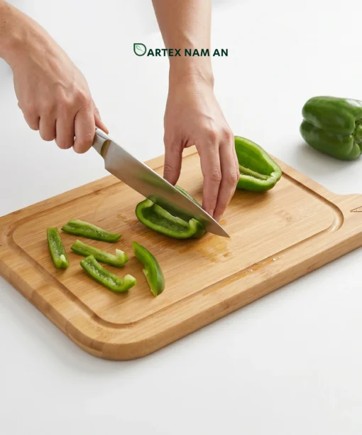 Natural Bamboo Wholesale Cutting Board Food Prep for HORECA, Retail, and Modern Kitchens
