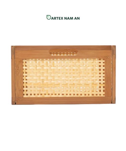 Lower international shipping costs with our knock-down Wholesale Storage Basket. Crafted from premium natural bamboo with breathable woven webbing and 4-way handles. Ideal for HORECA, offices, and retail shelves. Bulk ready.Lower international shipping costs with our knock-down Wholesale Storage Basket. Crafted from premium natural bamboo with breathable woven webbing and 4-way handles. Ideal for HORECA, offices, and retail shelves. Bulk ready.