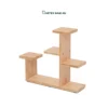 Maximize countertop and desktop real estate with our multi-level Wholesale Bamboo Shelf. Handcrafted from premium natural laminated bamboo, this 4-platform stepped display riser is perfect for corporate office desks, HORECA vanity staging, and lifestyle retail merchandise. Durable, eco-friendly, and bulk-ready.