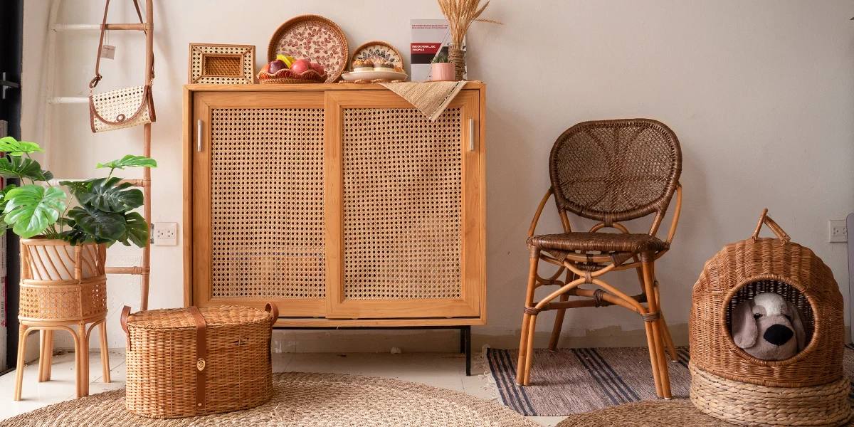 What Is Wicker Furniture Made Of - Artex Nam An