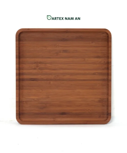 Premium-grade wholesale serving tray made from carbonized bamboo. Durable, eco-friendly, artisanal finish for HORECA, retail & home use. Bulk orders welcome.
