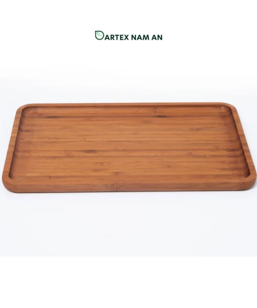 Premium-grade wholesale serving tray made from carbonized bamboo. Durable, eco-friendly design for HORECA, retail & home use. Bulk & custom orders welcome.